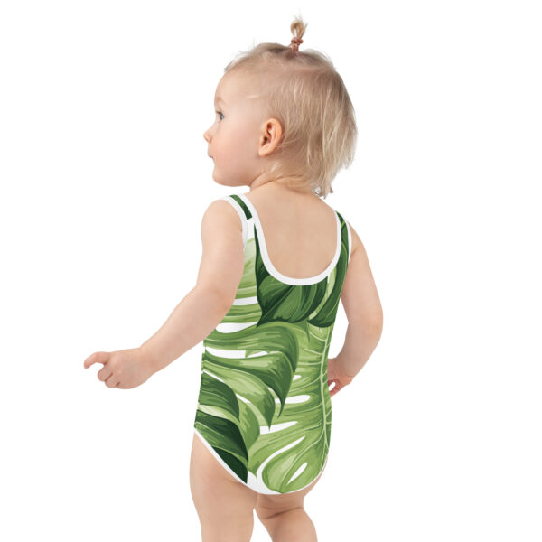 Monstera Leaf Swimsuit - Toddler & Kids - Image 5