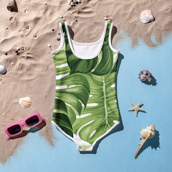 Monstera Leaf Swimsuit - Toddler & Kids - Image 6