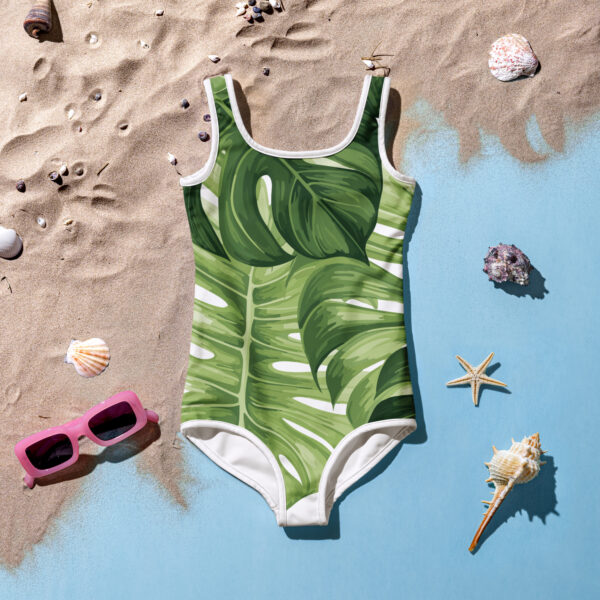 Monstera Leaf Swimsuit - Toddler & Kids