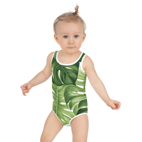 Monstera Leaf Swimsuit - Toddler & Kids - Image 4