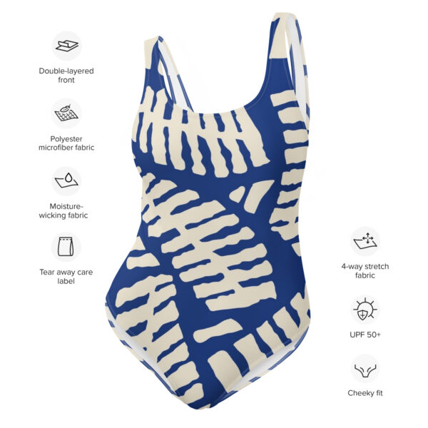 Blue Fern Swimsuit - Women's One-Piece - Image 4