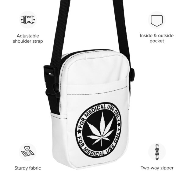 "Medicinal Use Only" Utility crossbody bag - Image 3