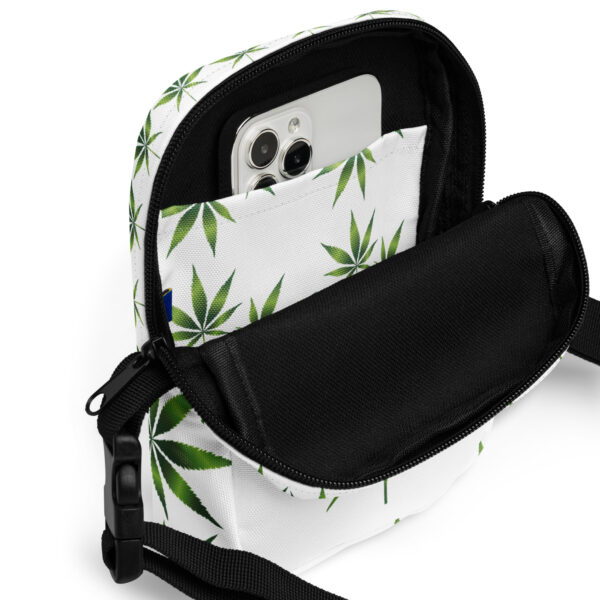 Marijuana "Medicinal Use Only" Utility crossbody bag - Image 2