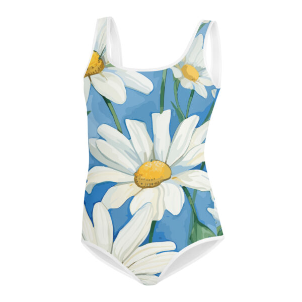 Blue Daisy | Youth Swimsuit