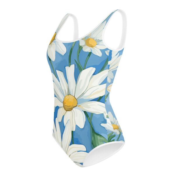 Blue Daisy | Youth Swimsuit - Image 9