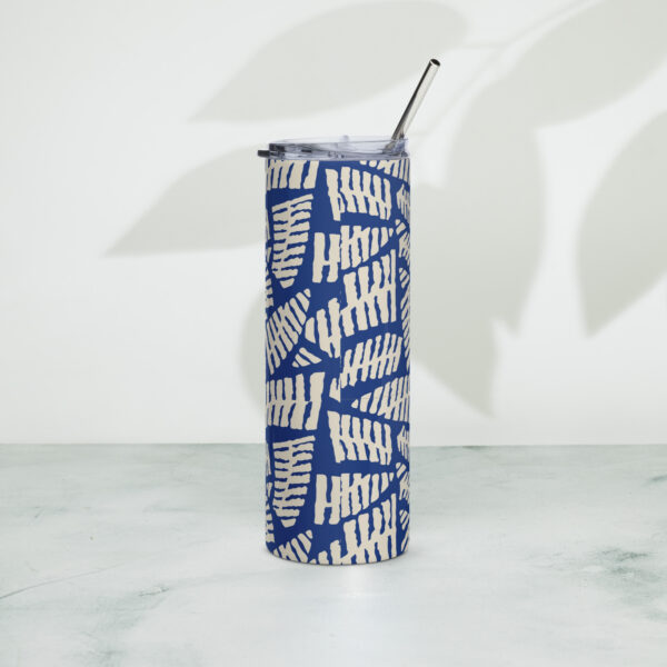 Blue Fern | Stainless steel tumbler - Image 2