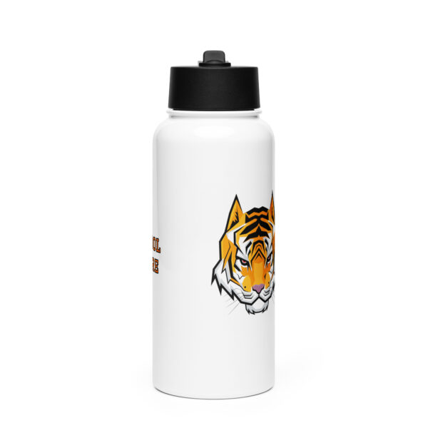 SAMPLE (Tiger) Stainless steel water bottle with a straw lid - Image 2