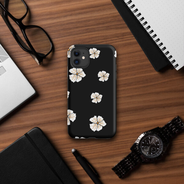 Flower Print Tough Case for iPhone® - Image 2