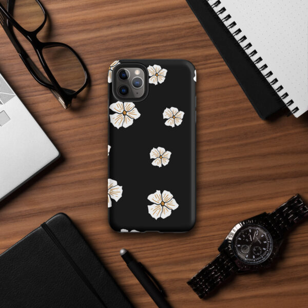 Flower Print Tough Case for iPhone® - Image 3