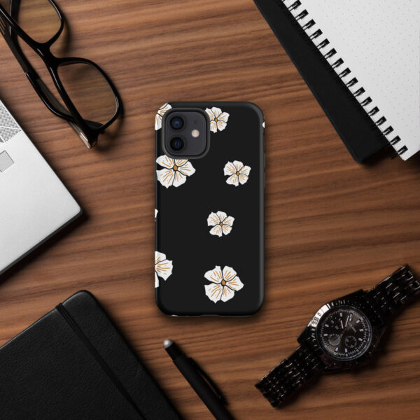 Flower Print Tough Case for iPhone® - Image 5