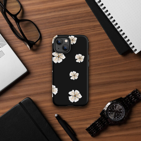 Flower Print Tough Case for iPhone® - Image 12