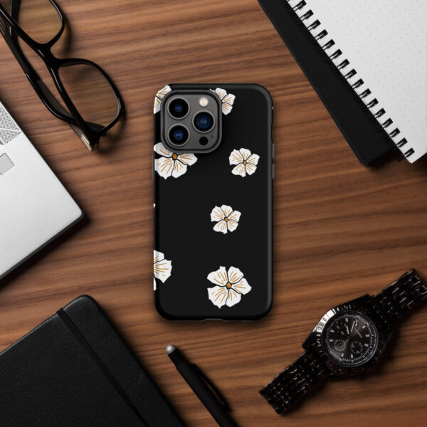 Flower Print Tough Case for iPhone® - Image 15