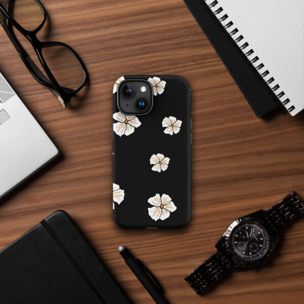 Flower Print Tough Case for iPhone® - Image 16