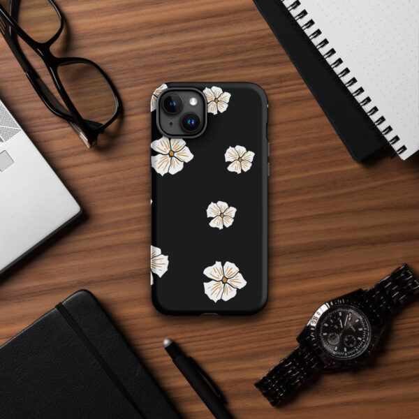 Flower Print Tough Case for iPhone® - Image 17