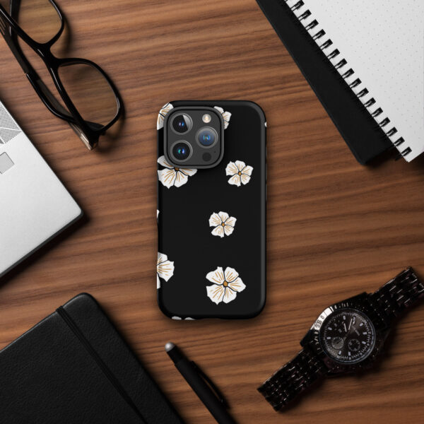 Flower Print Tough Case for iPhone® - Image 22