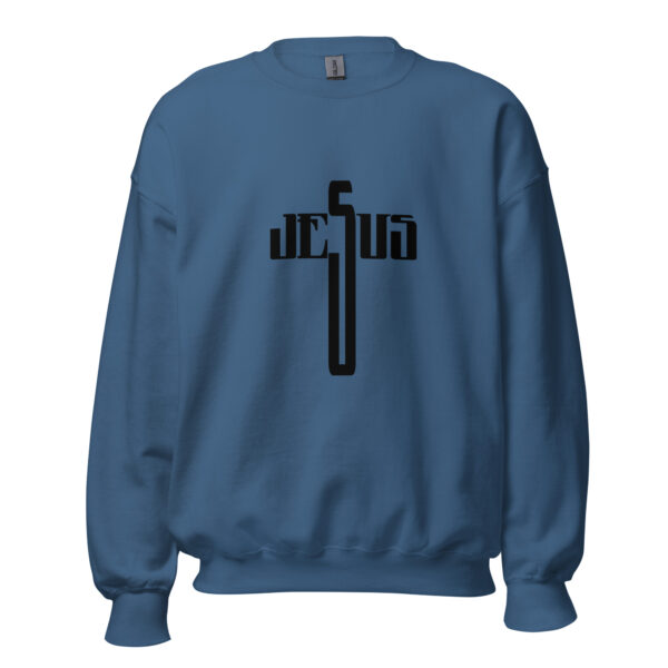 Jesus Cross | Unisex Sweatshirt - Image 2