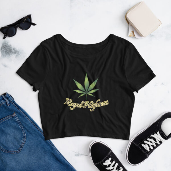 "Royal Highness" Women’s Crop Tee